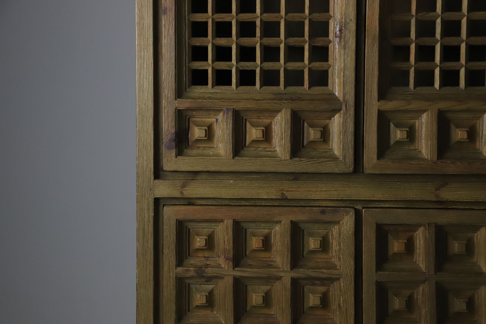 Biosca Brutalist Highboard, 1960s photo for sale