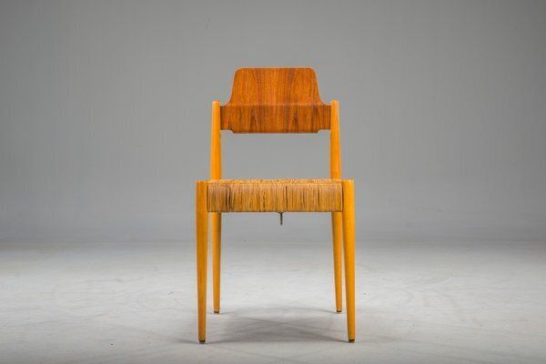 Bauhaus Se19 Chair By Egon Eiermann For Wilde + Spieth, 1950s photo vinterior