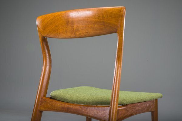 Dining Teak Chairs Attributed To R. Borregaard For Viborg, 1970s, Set Of 2 photo Furniture