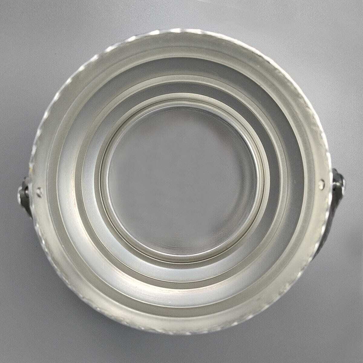 1960s Elegant Champagne Ice Bucket By Arir In Aluminium. Made In Italy photo vinterior