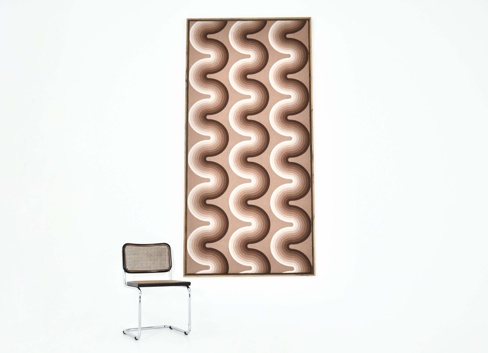Fabric Board By Verner Panton For Mira Spectrum, 1970s photo vinterior