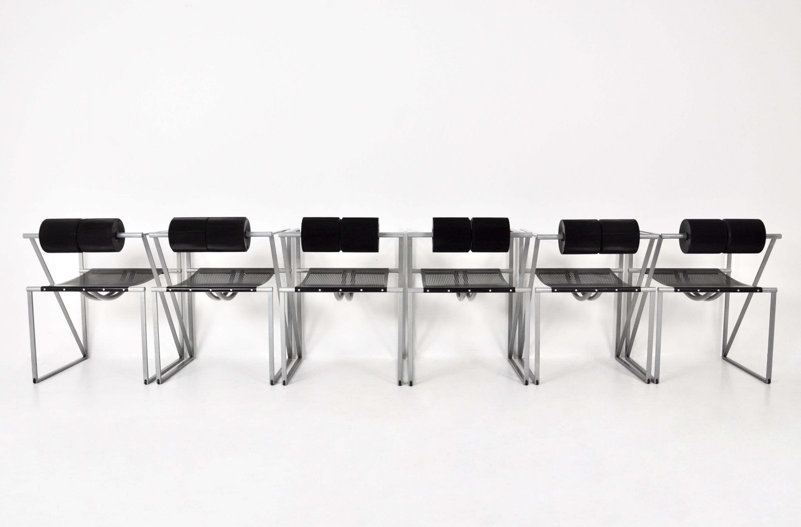 "Seconda 602" Chairs By Mario Botta For Alias, 1980s, Set Of 6 photo vinterior