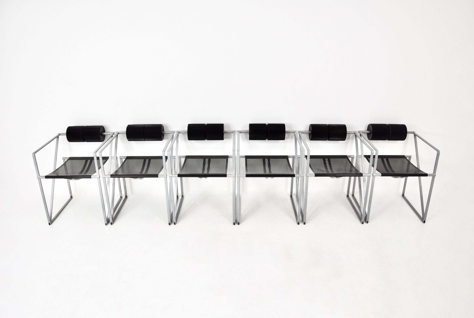 "Seconda 602" Chairs By Mario Botta For Alias, 1980s, Set Of 6 photo vintage
