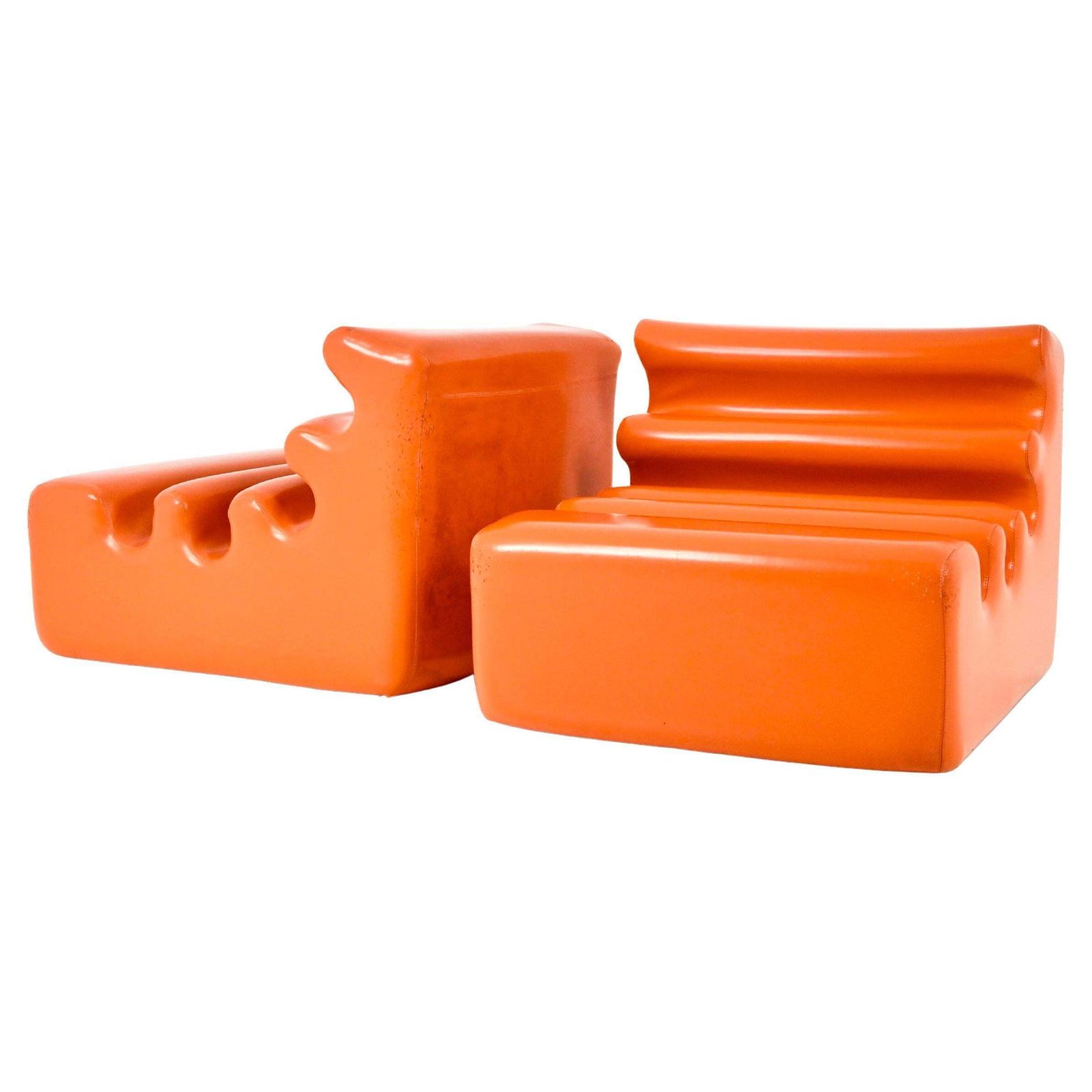 Lounge Chairs "Karelia" By Liisi Beckmann For Zanotta, 1960s, Set Of 2