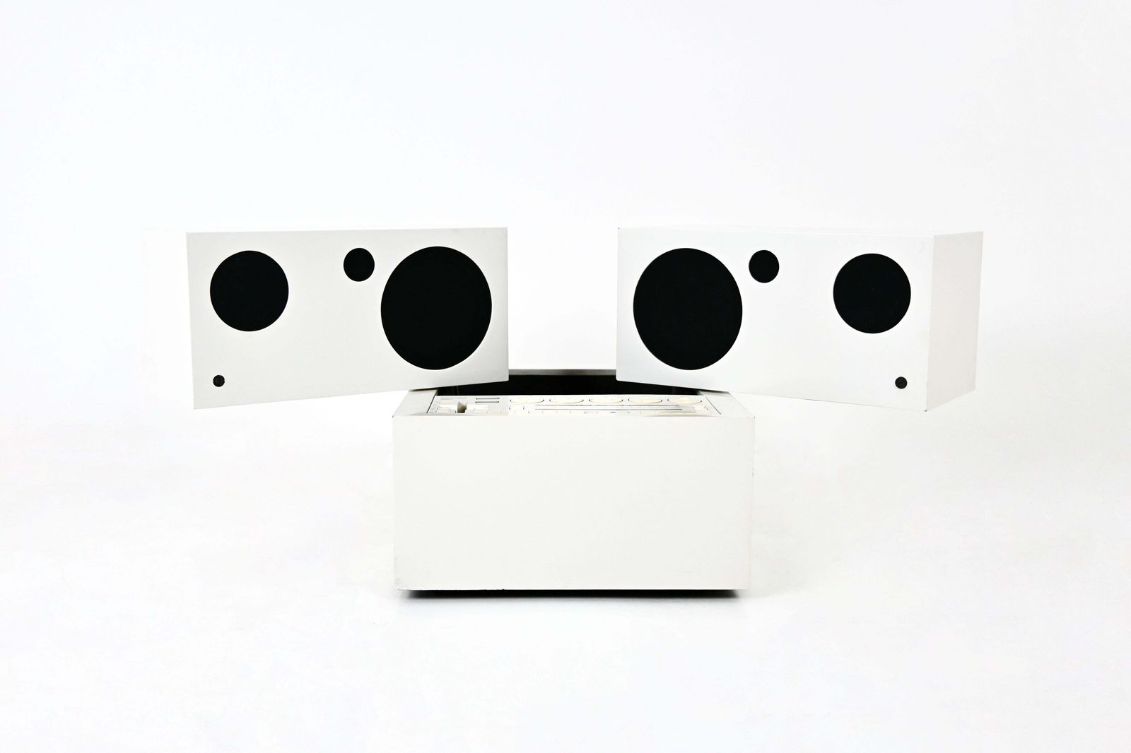 Stereophonic Totem Rr130 Radio By Mario Bellini For Brionvega, 1970s photo furniture