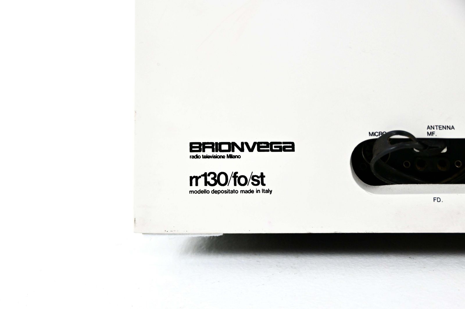 7250.0 Stereophonic Totem Rr130 Radio By Mario Bellini For Brionvega, 1970s photo