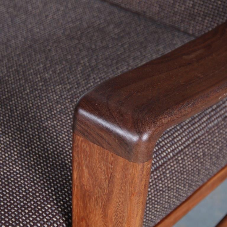 photo furniture 1960s Arne Wahl Iversen Lounge Chair For Komfort Denmark