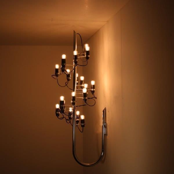 Gino Sarfatti “226” Wall Lamp For Arteluce Italy, 1950 photo vintage