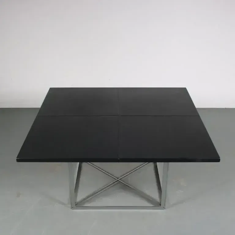 photo vinterior Pk40 Dining Table By Poul Kjaerholm For Fritz Hansen, Denmark, 1980