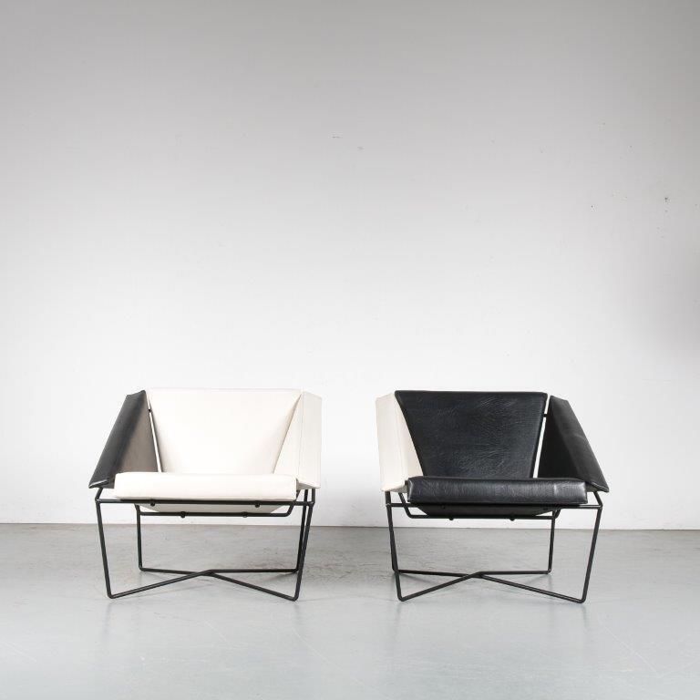 Rob Eckhardt Pair Of “Van Speyk” Chairs For Pastoe, Netherlands 1984 photo 2731.0