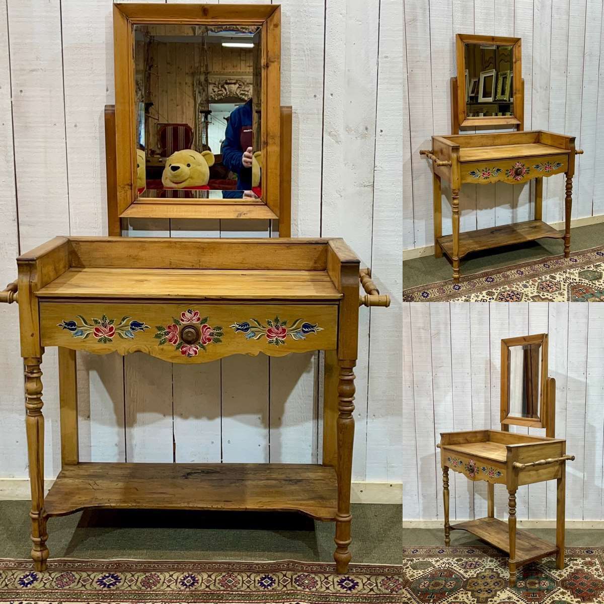 Fir Dressing Table Early 20th Century