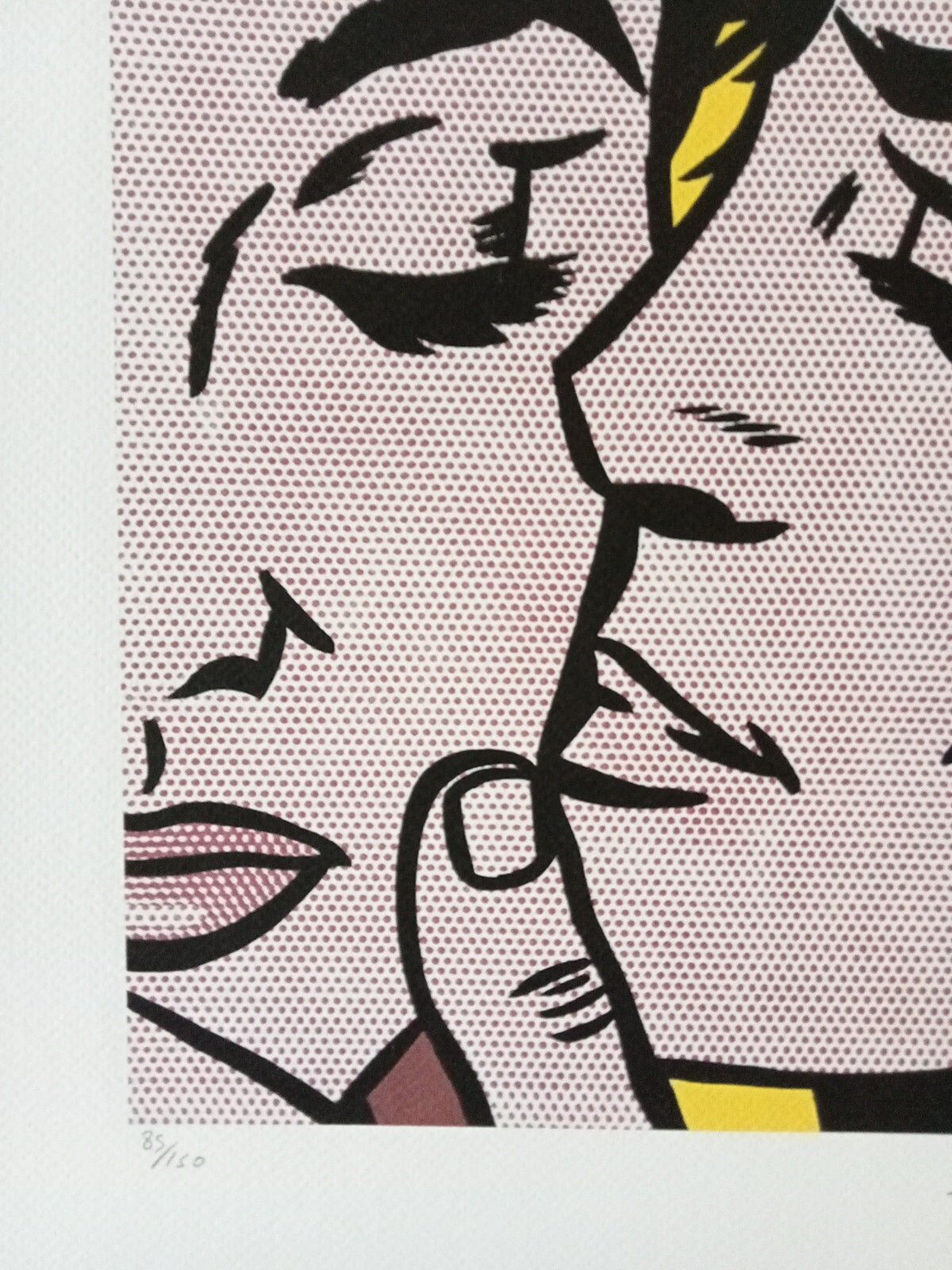 Roy Lichtenstein Certified Lithograph 35x50 photo 1745.0