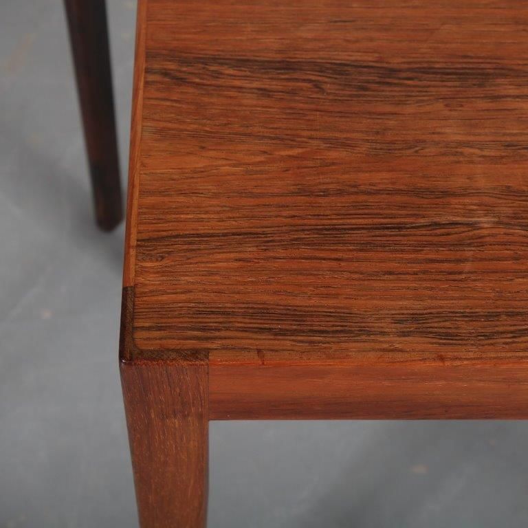 photo vintage Svenn Eske Kristensen Nesting Tables For Pontoppidan, Denmark 1960