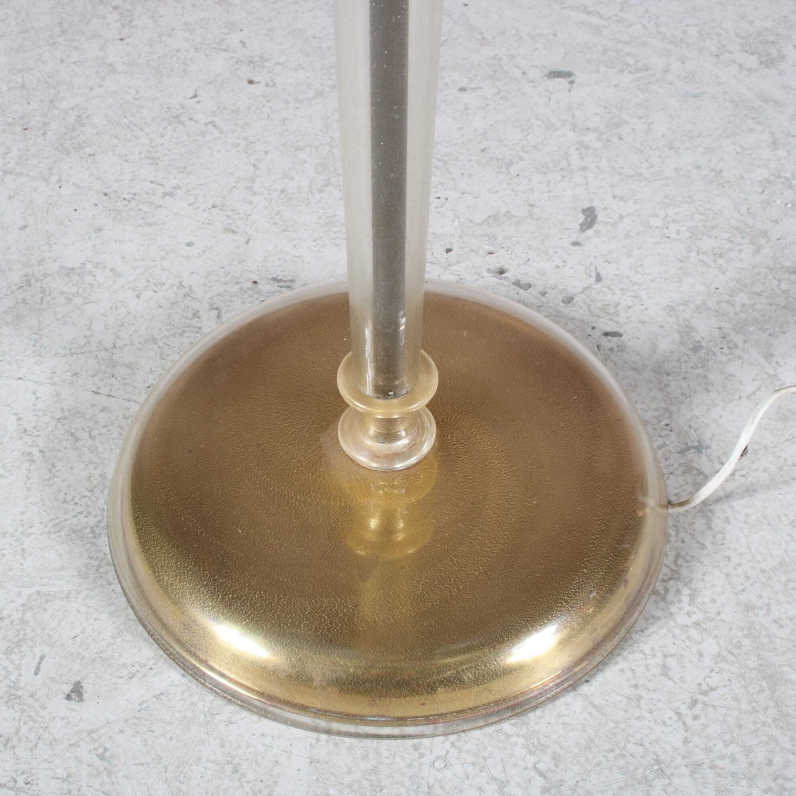 photo for sale 1940s Murano Glass Floor Lamp From Italy