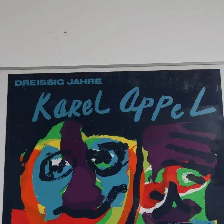Karel Appel Silk Screen For The Rheinisches Landesmuseum Bonn, Germany, 1979 photo furniture