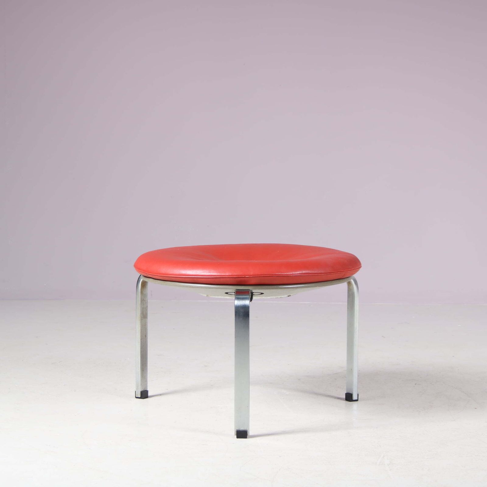“Pk33” Stool By Poul Kjaerholm For Fritz Hansen, Denmark 1980