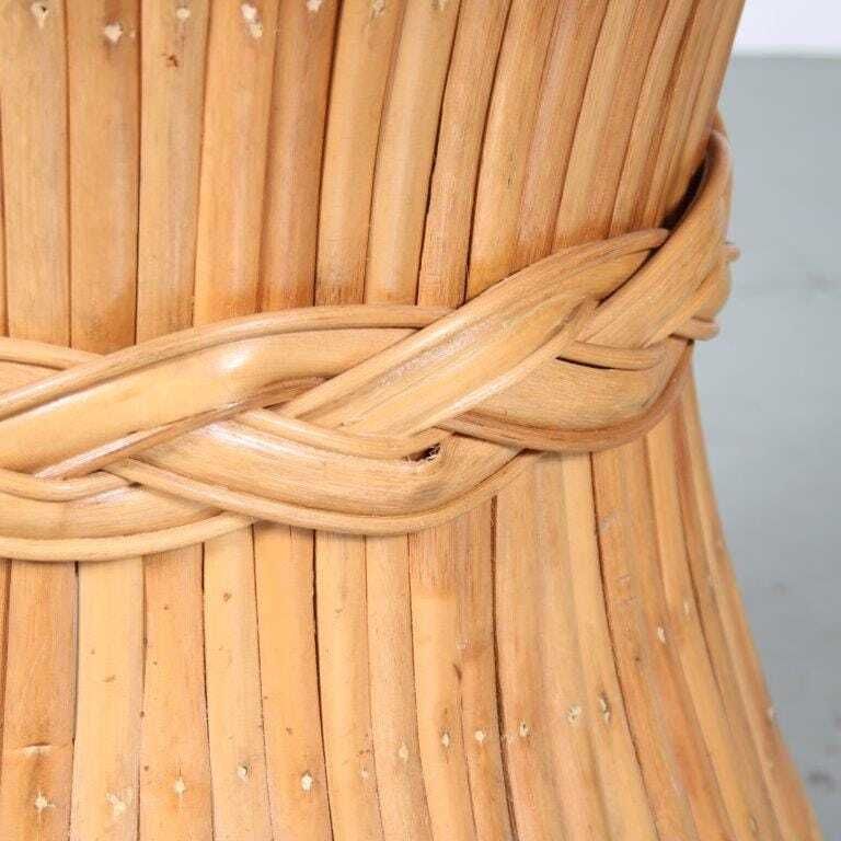 1970s Bamboo Dining Table By Mcguire USA photo 484.0