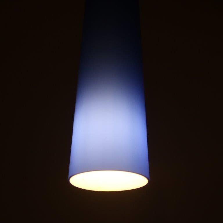 1960s Blue Glass Hanging Lamp By Vistosi, Italy photo buy