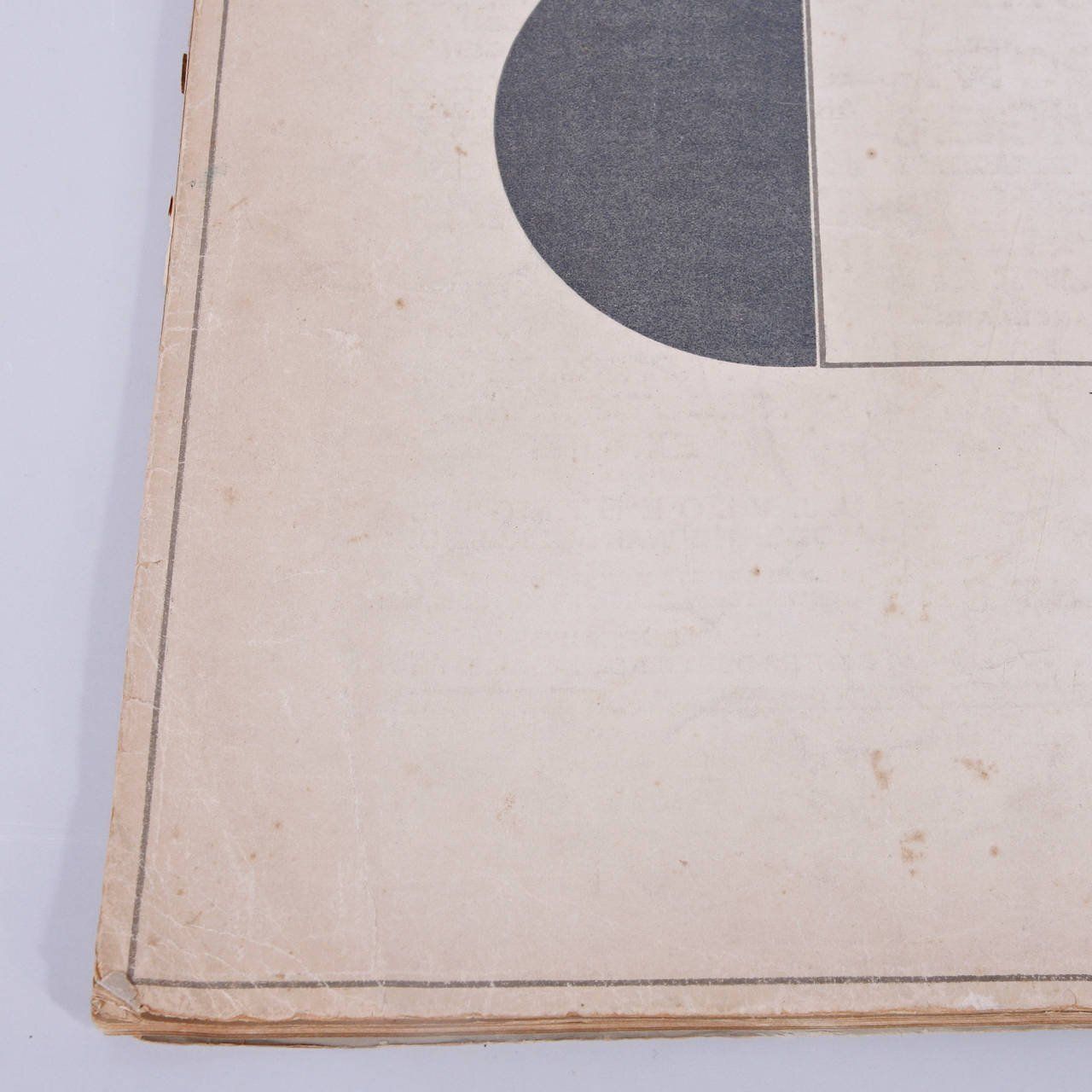 1921s Wendingen, Issue 11, Cover By El Lissitzky photo for sale