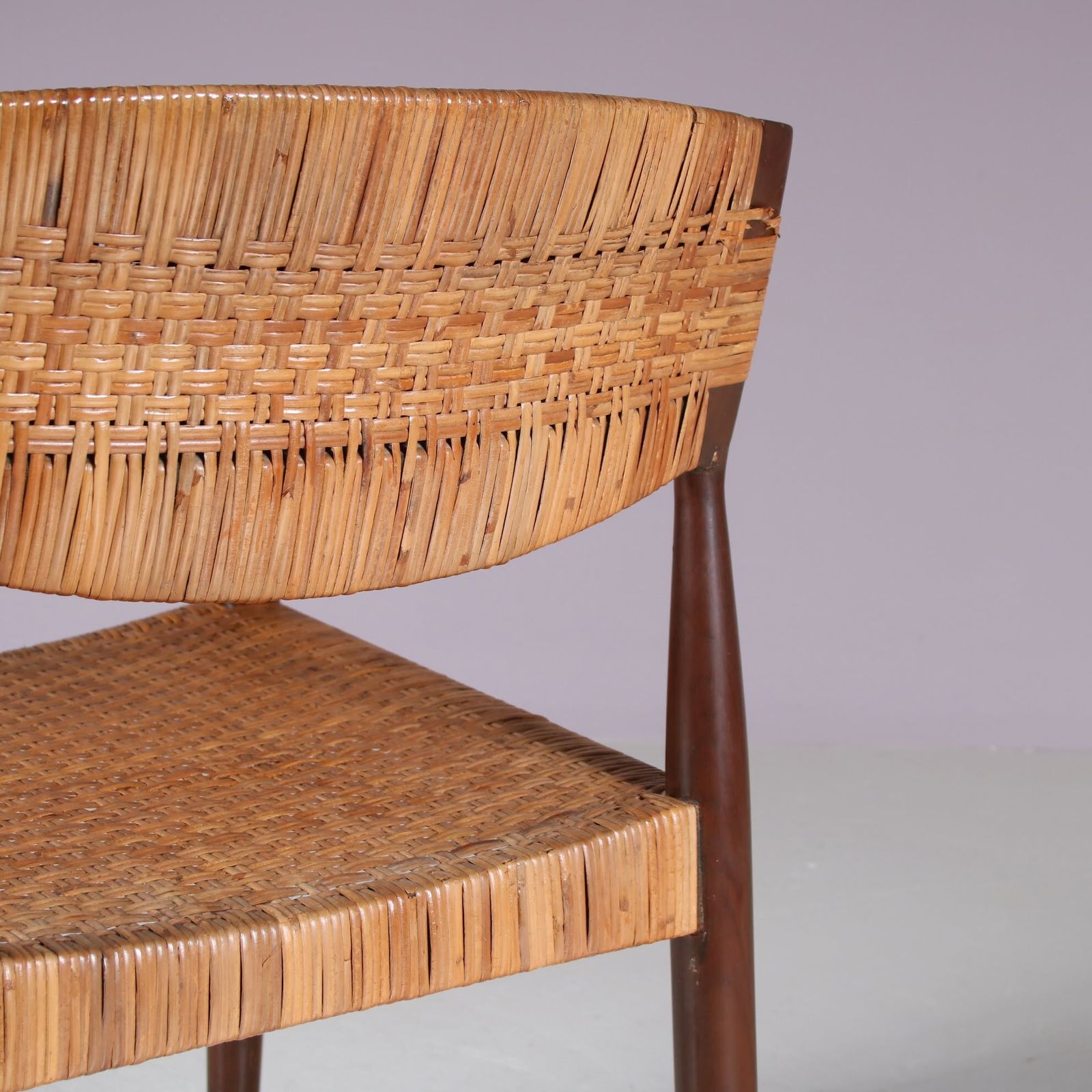 photo furniture Side Chair By Einar Larsen & Aksel Bender Madsen For Willy Beck, Denmark 1950