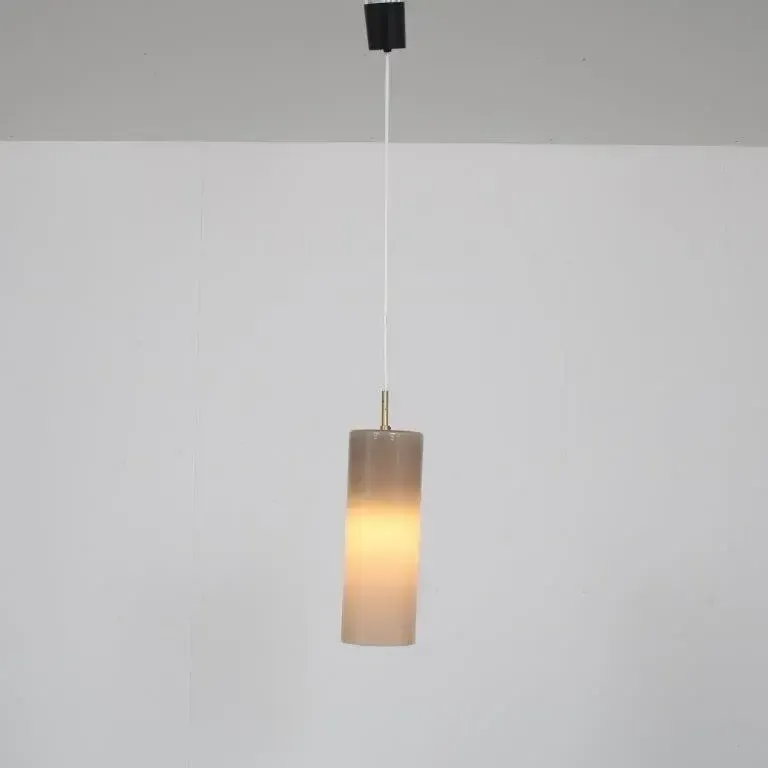 1960s Glass Hanging Lamp By Gino Vistosi For Venini, Italy photo for sale