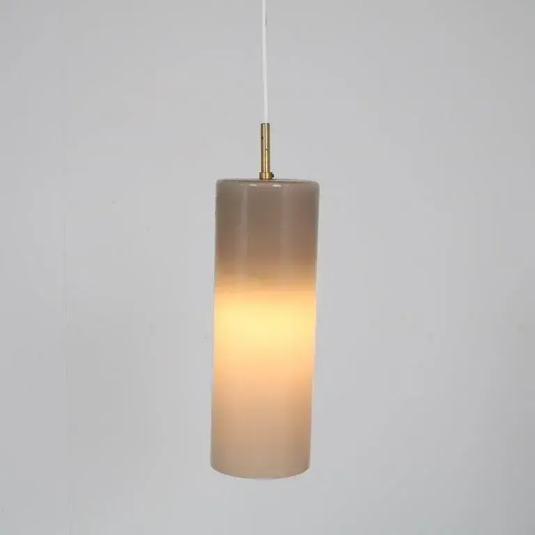 1960s Glass Hanging Lamp By Gino Vistosi For Venini, Italy photo Lighting