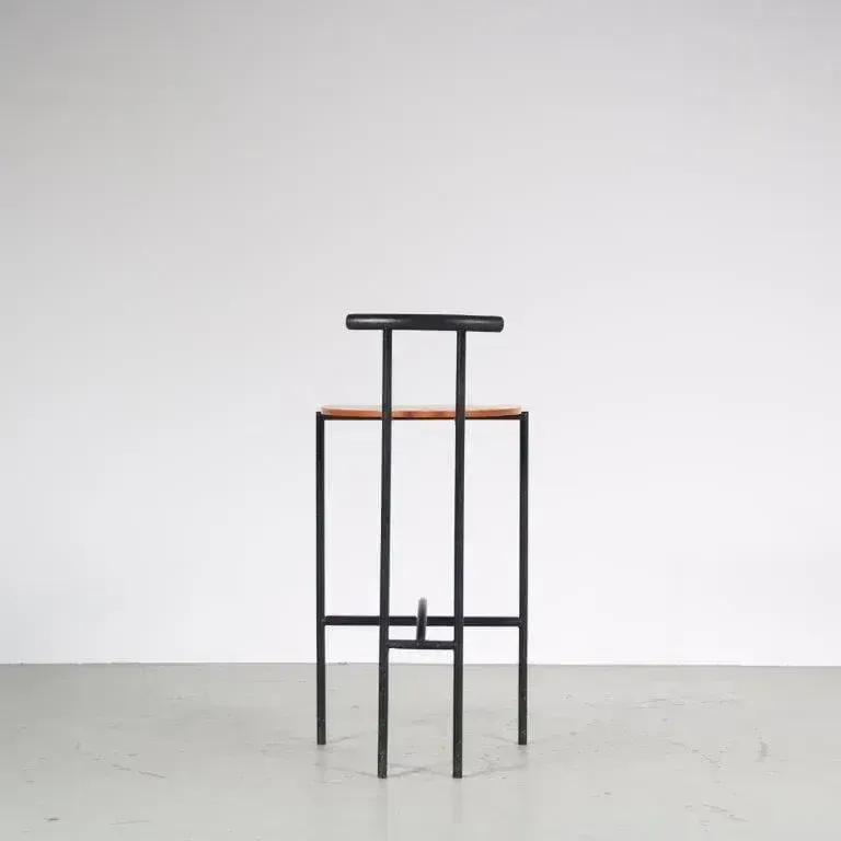 1980s “Tokyo” Bar Stool By Rodney Kinsman For Bieffeplast, Italy photo furniture