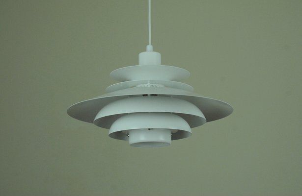 Verona 209603 Pendant Light By Kurt Wiborg For Jeka Metaltryk A/S, Denmark, 1980s photo Lighting