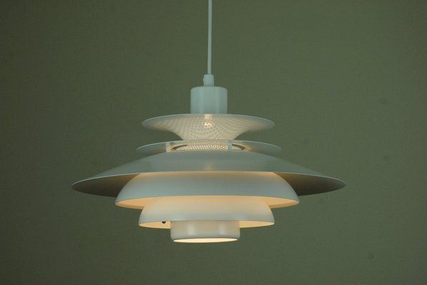 Verona 209603 Pendant Light By Kurt Wiborg For Jeka Metaltryk A/S, Denmark, 1980s photo buy