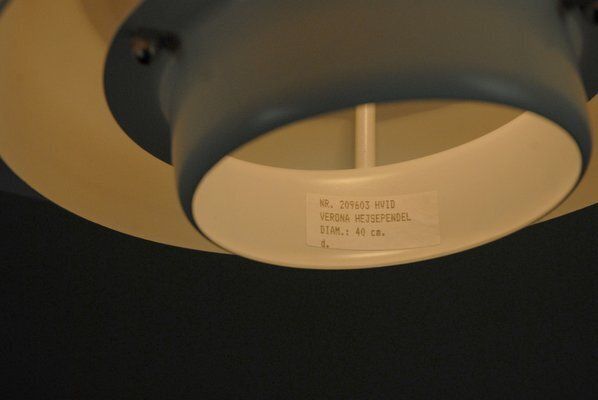 photo furniture Verona 209603 Pendant Light By Kurt Wiborg For Jeka Metaltryk A/S, Denmark, 1980s