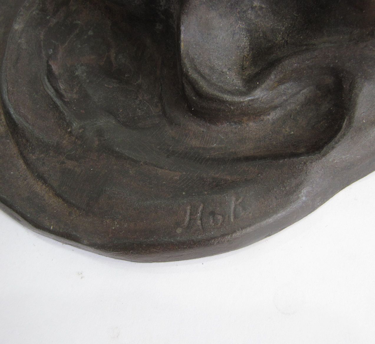 Very Rare Stunning Large Art Nouveau Figurine Lady Bronze Lamp photo vintage