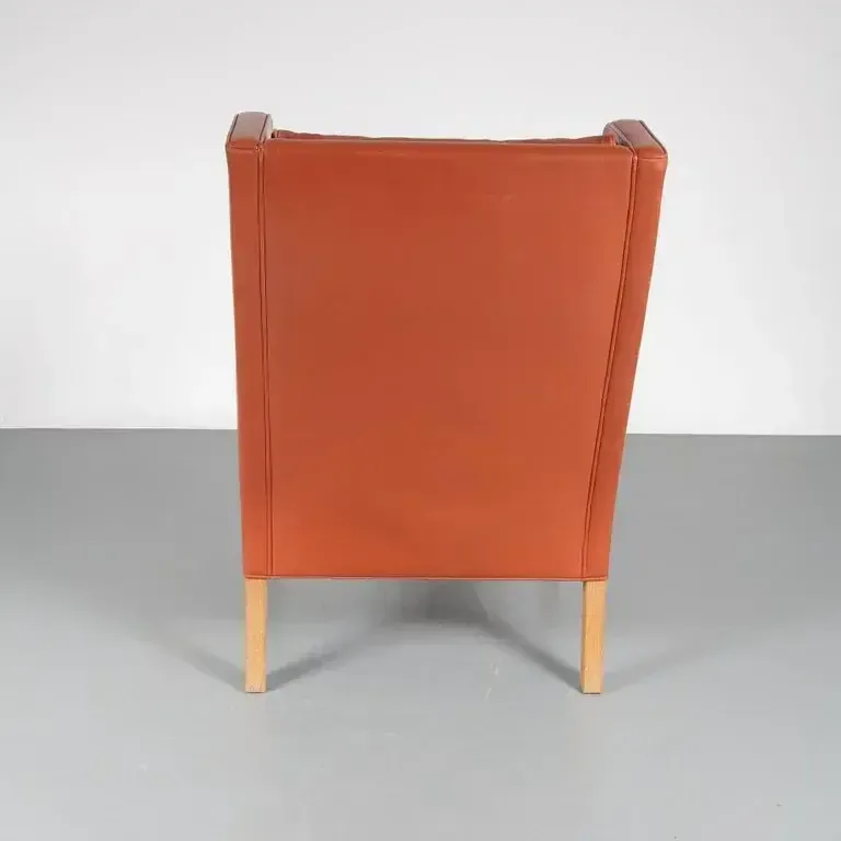Borge Mogensen Wingback Chair For Fredericia, Denmark, 1960 photo Furniture