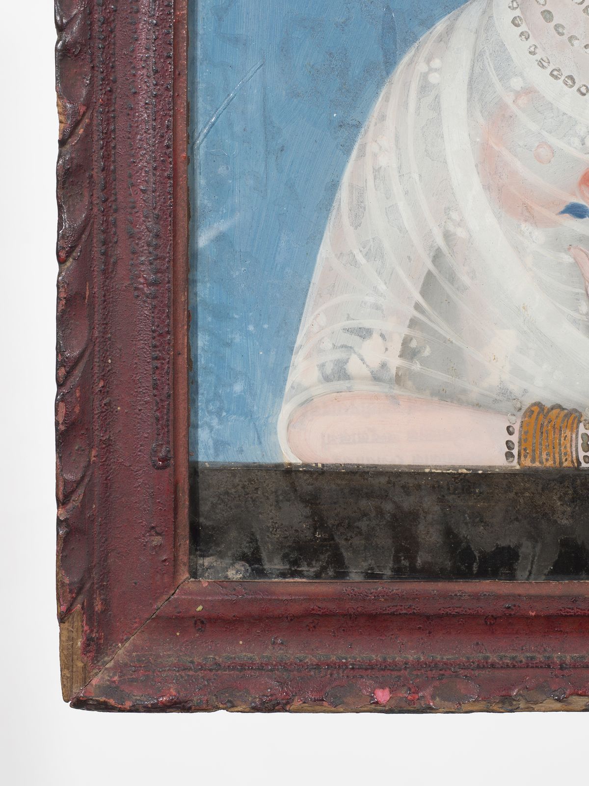 Mastani Of Bhaji Rao 18th Century Reverse Glass Painting photo buy