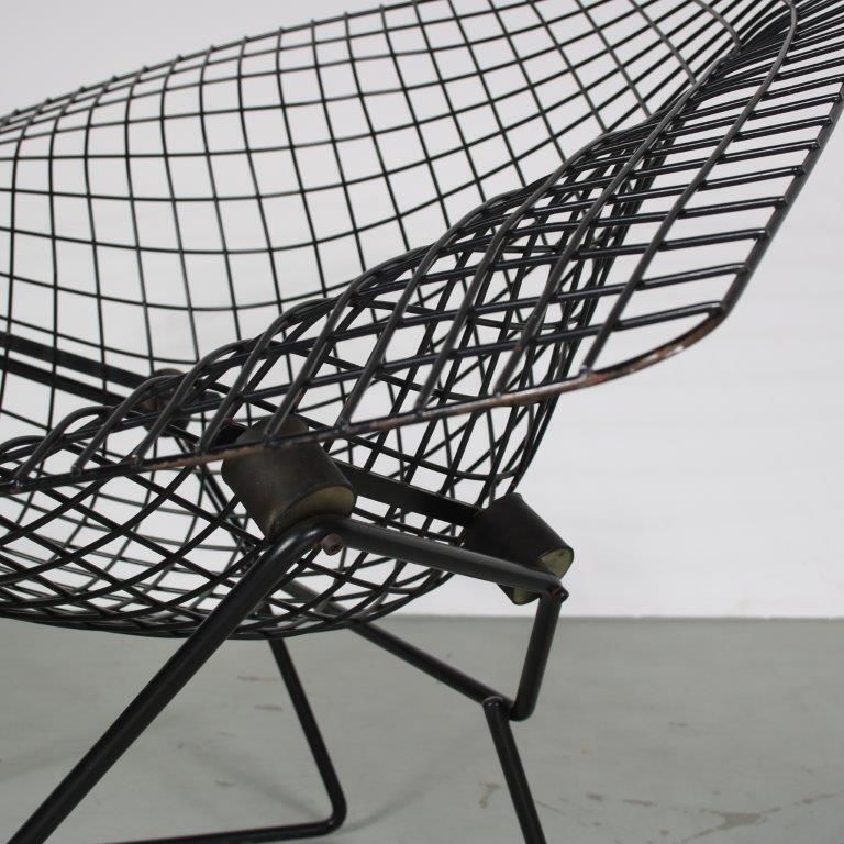 Furniture Harry Bertoia “Big Diamond” Chair For Knoll International, USA 1960 photo