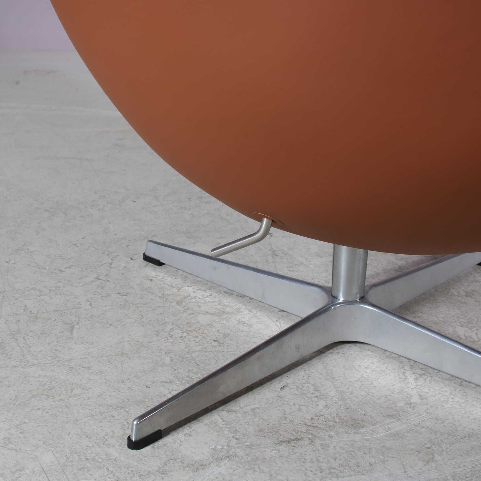 Furniture Arne Jacobsen “Egg” Chair For Fritz Hansen, Denmark 1980 photo