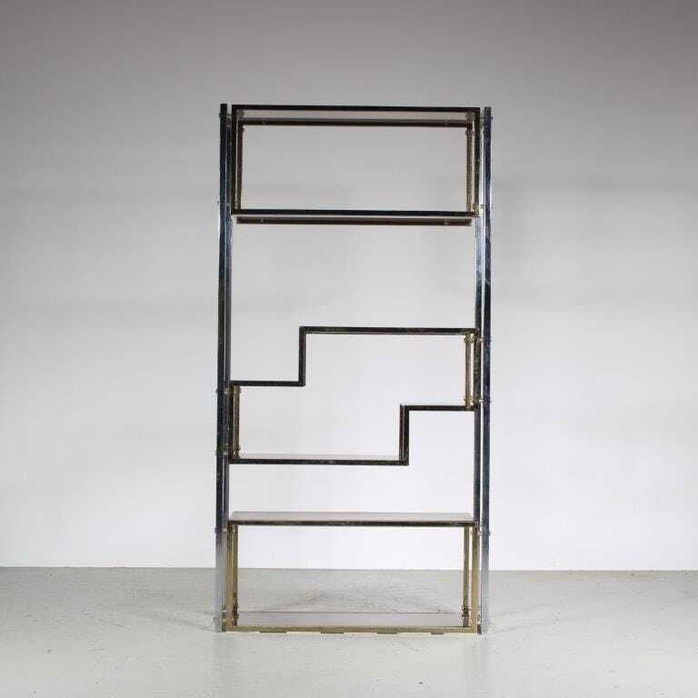 photo furniture 1970s Room Divider Cabinet In The Style Of Romeo Rega Italy