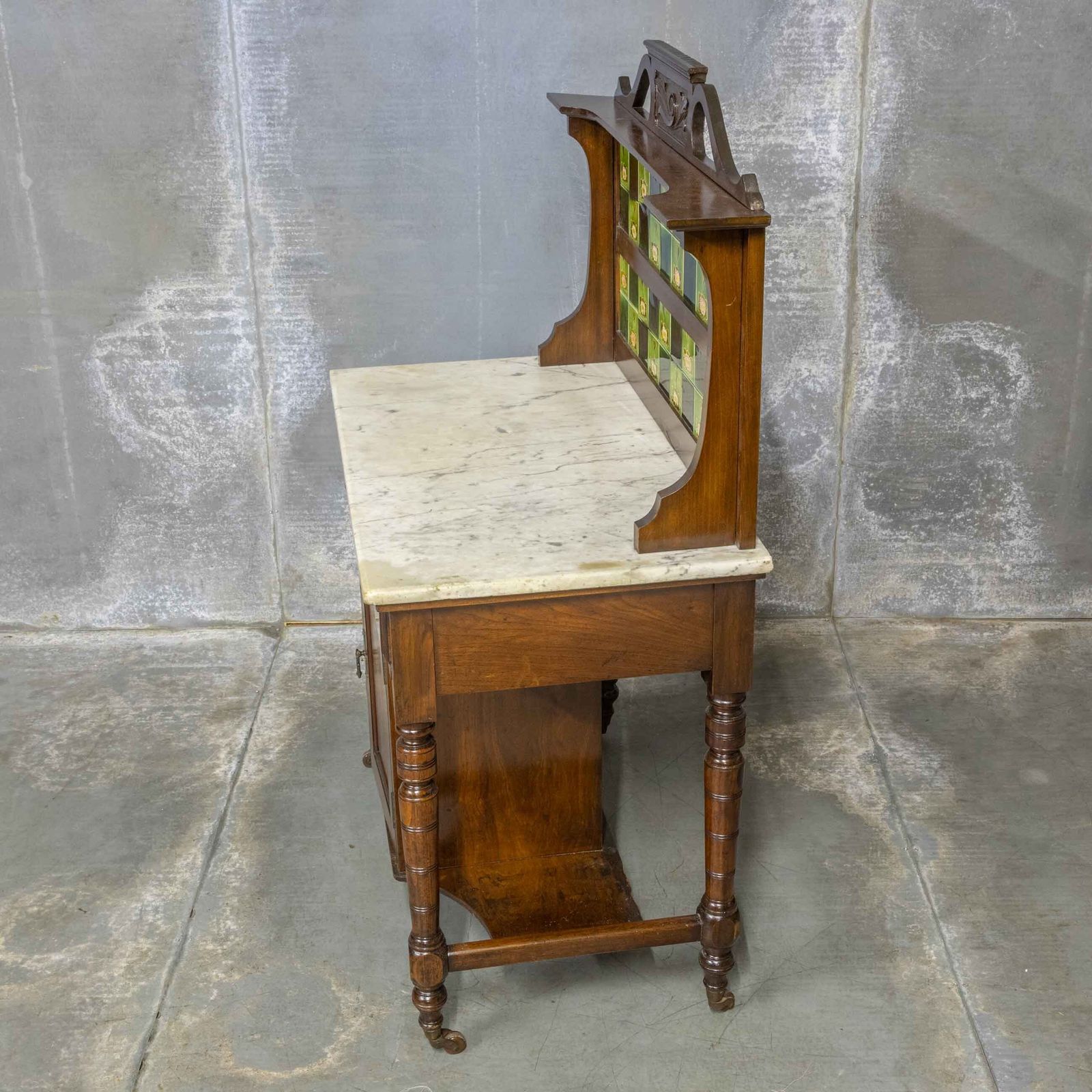 Late Victorian Mahogany Washstand photo buy