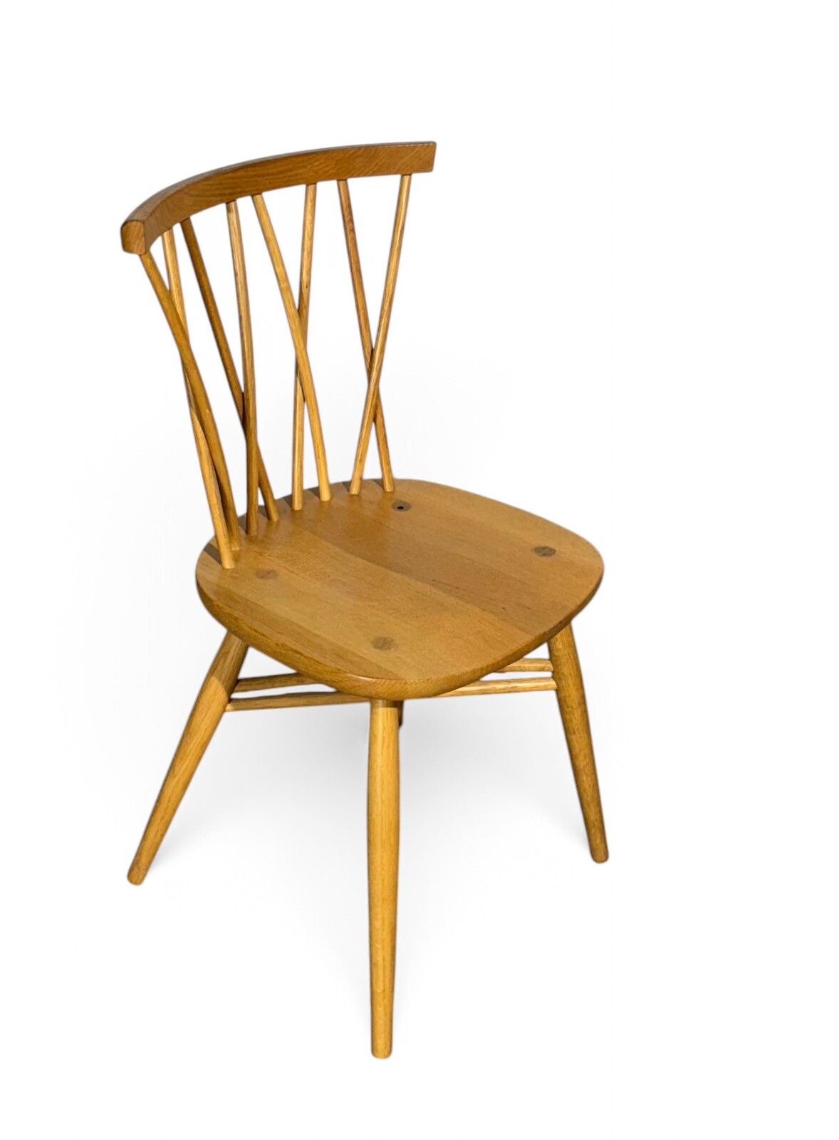 Ercol Chiltern Candle Stick Chair Desk Chair Oak photo 125.0