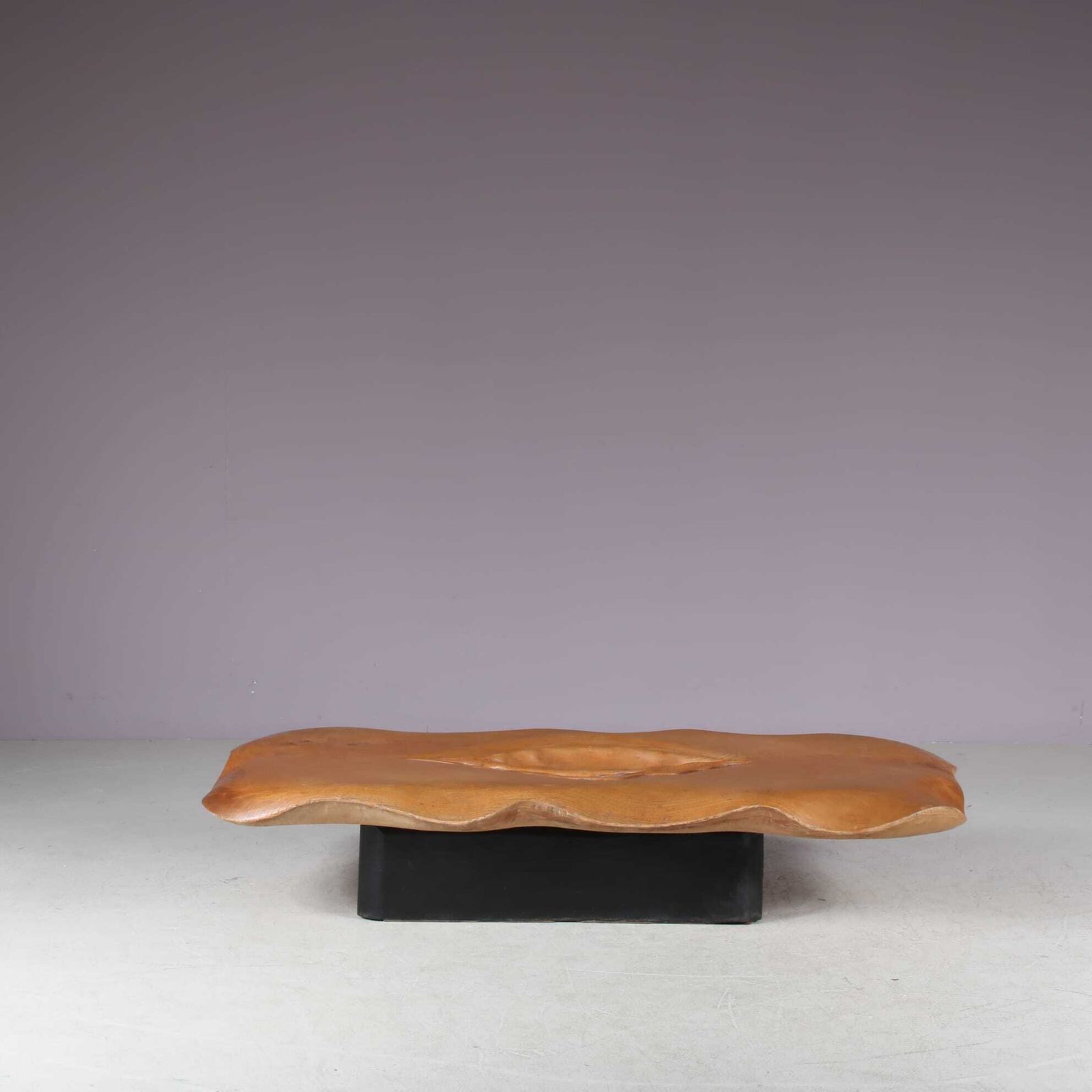 1980s Sculptural Coffee Table By Gerard Ducouret, France photo furniture