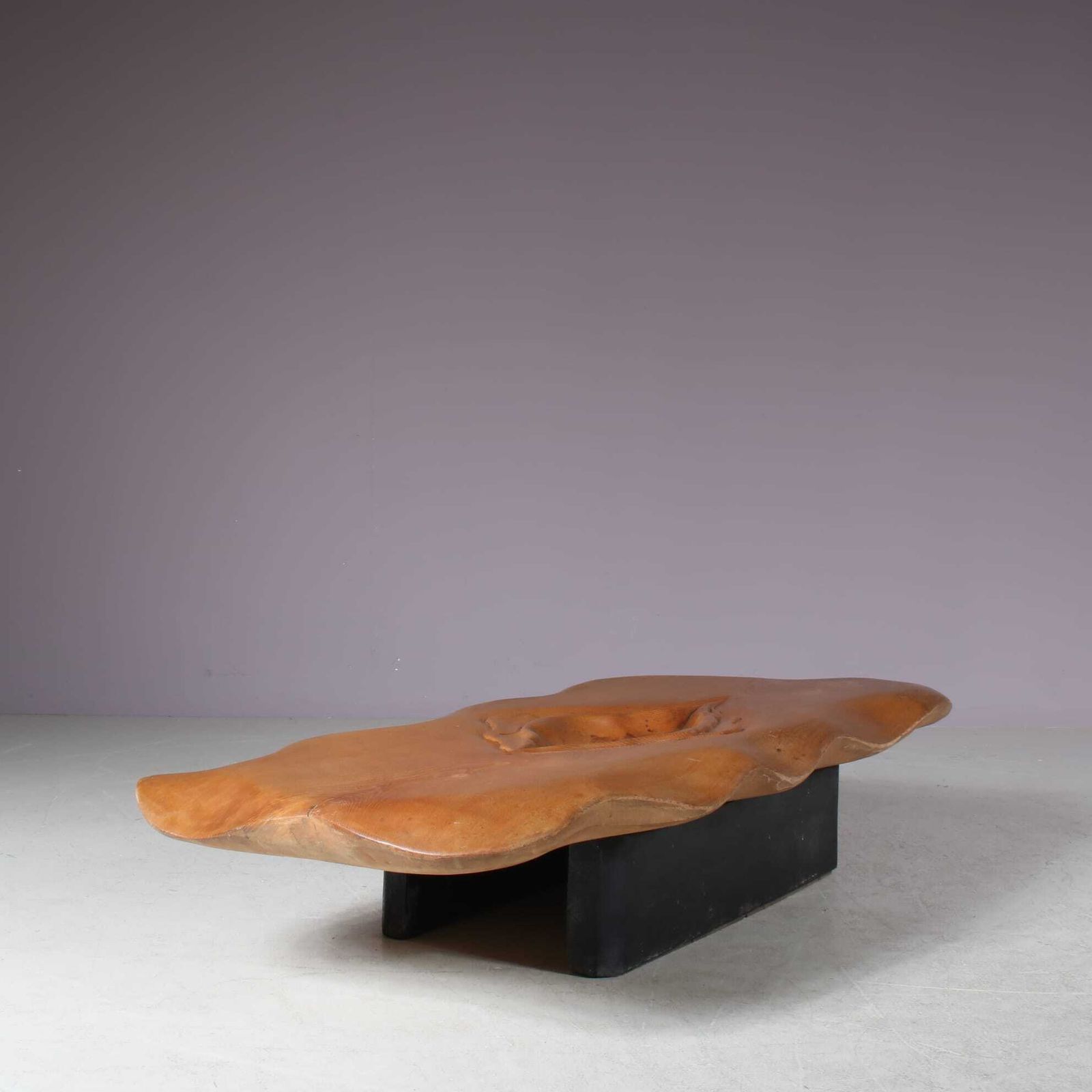 photo vinterior 1980s Sculptural Coffee Table By Gerard Ducouret, France