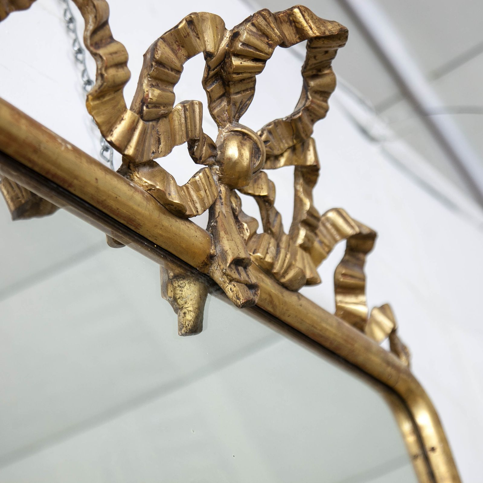 French Gilded Mirror photo furniture