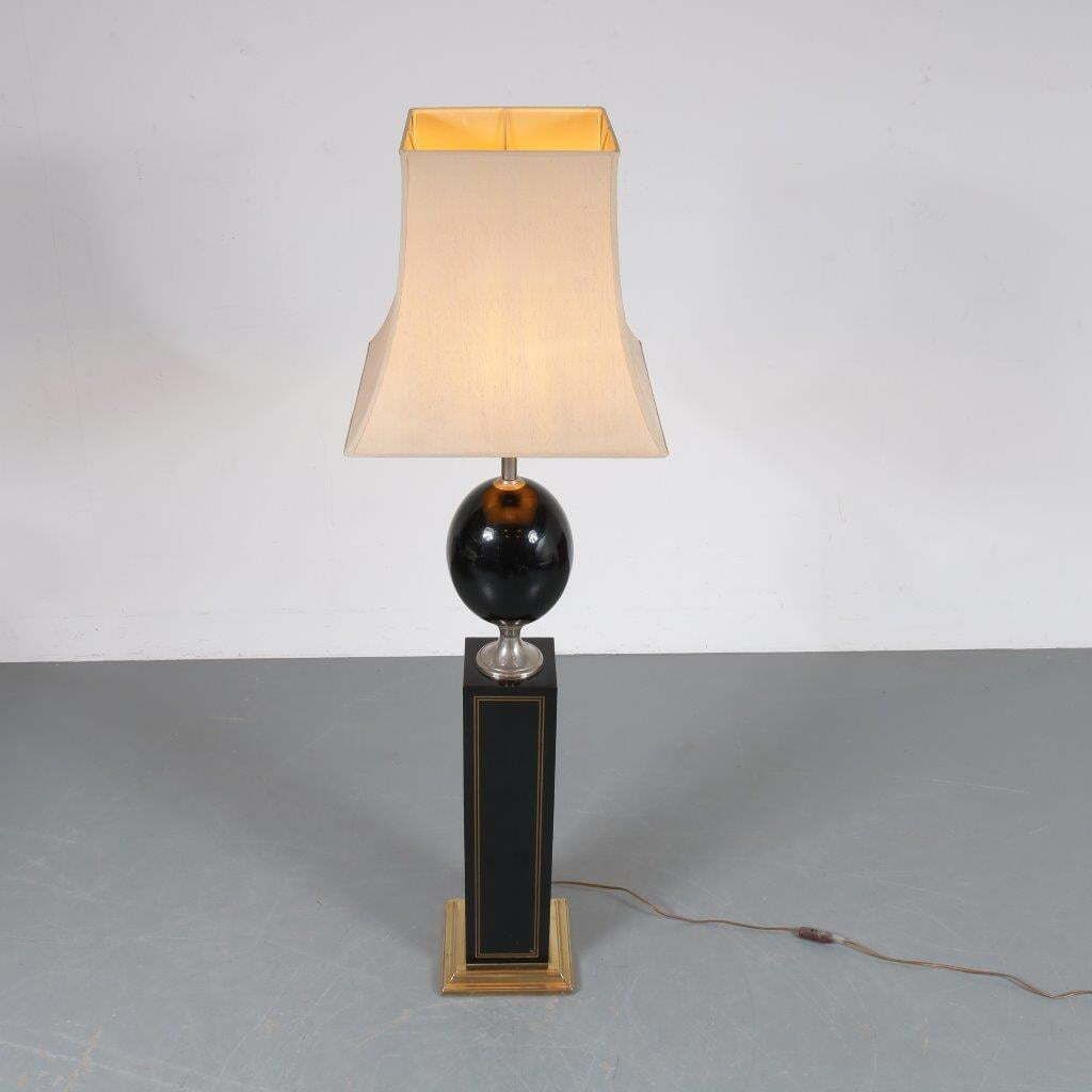 photo vinterior 1970s Maison Barbier Floor Lamp