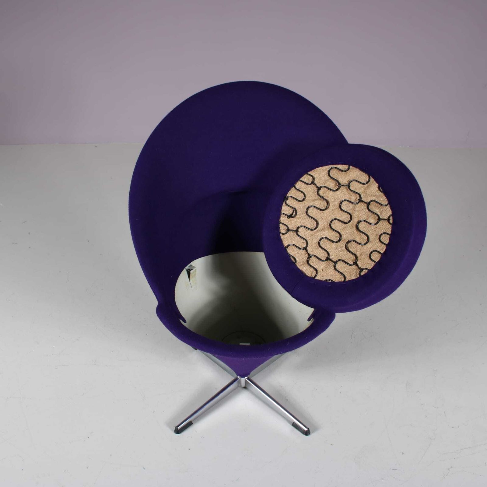1960s “Cone” Chair By Verner Panton For Plus Linje, Denmark photo buy