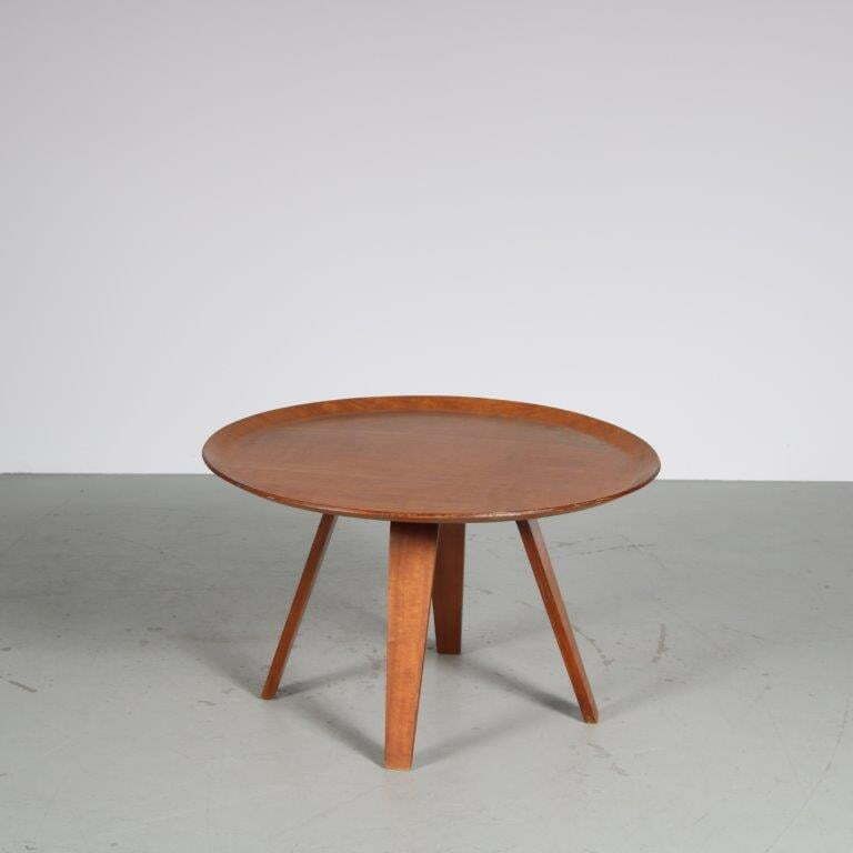 Cor Alons Coffee Table For De Boer Gouda, Netherlands 1950 photo for sale