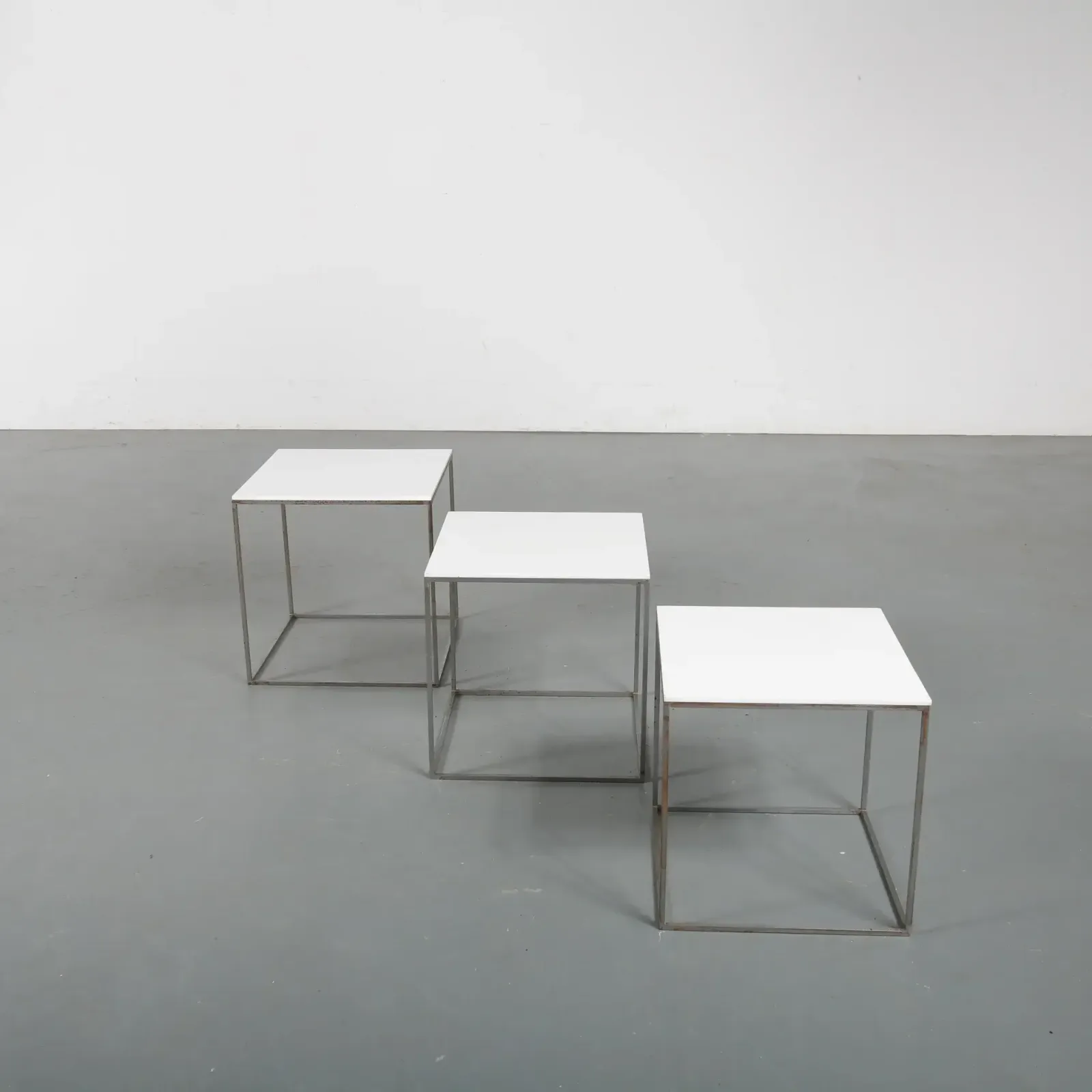 Poul Kjaerholm Pk71 Nesting Tables, Denmark, 1960 photo 2145.0