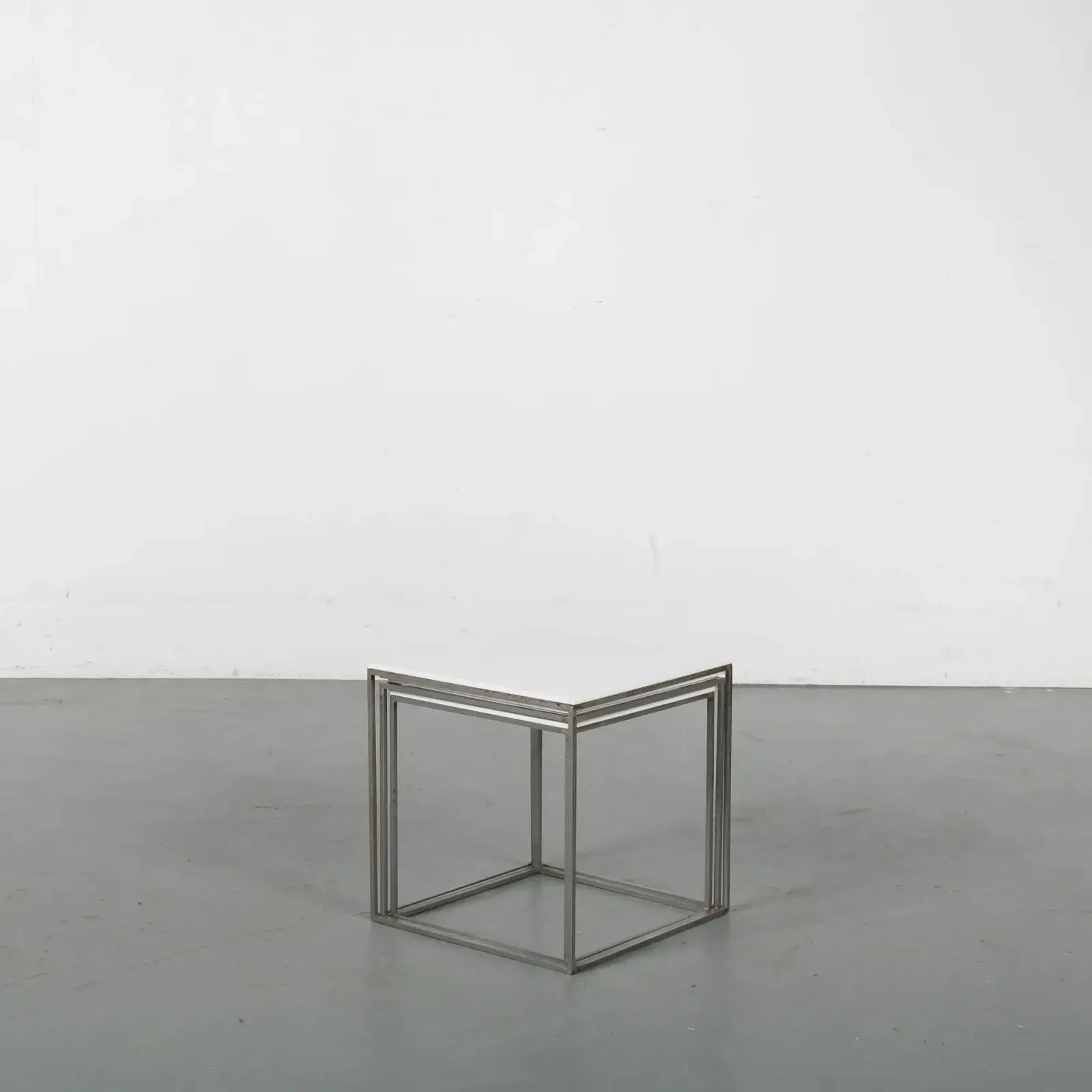 Poul Kjaerholm Pk71 Nesting Tables, Denmark, 1960 photo vinterior