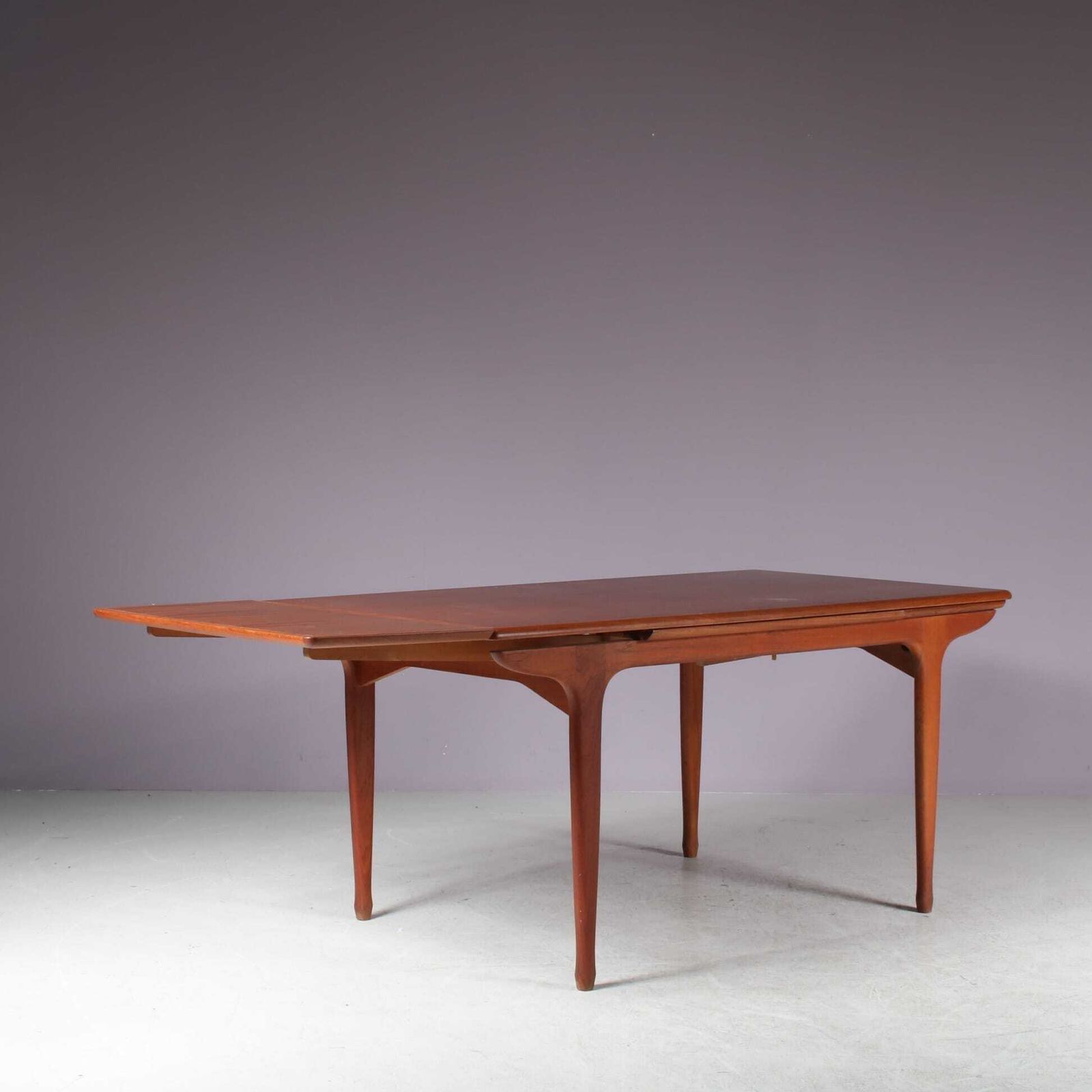 1960s Teak Extendible Dining Table By Tv Meubles Paris, France photo Furniture