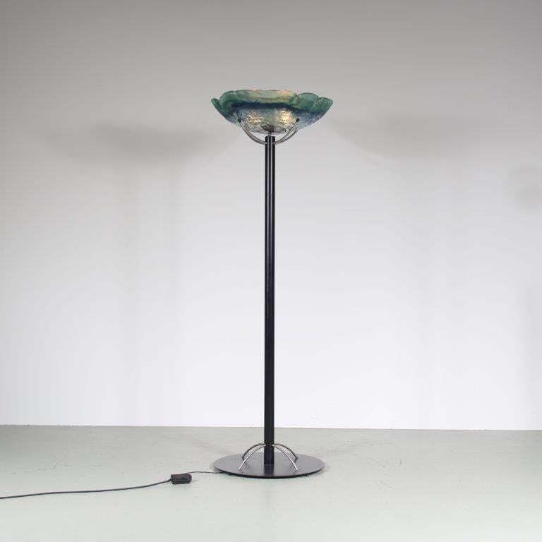 Exclusive Xl Floor Lamp By Louis La Rooy For Van Tetterode Amsterdam, Netherlands