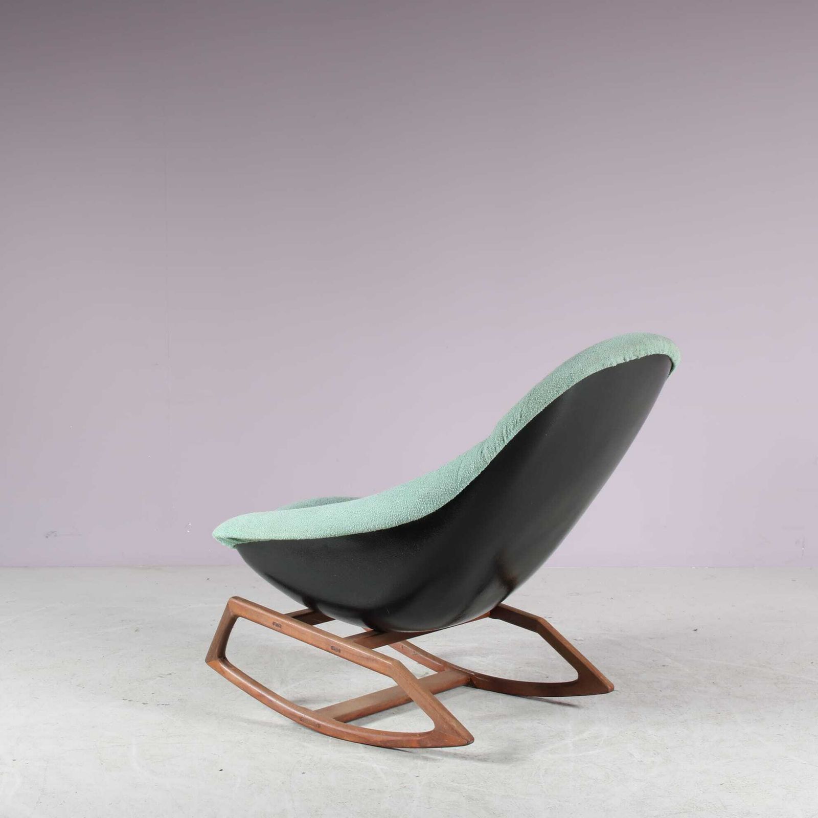 1805.0 1960s “Gemini” Rocking Chair By Walter S. Chenery For Lurashell, Uk photo