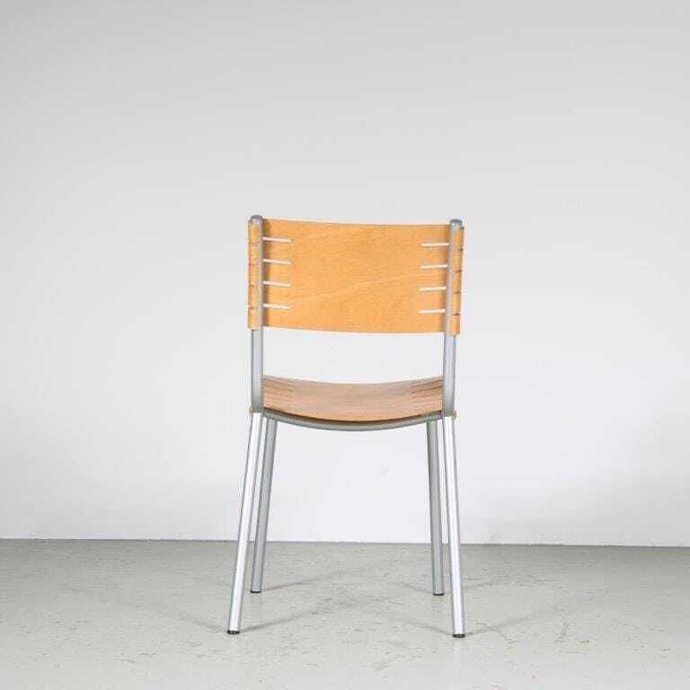 Furniture 1980s Set Of Dining Chairs By Ruud Jan Kokke For Harvink, Netherlands photo
